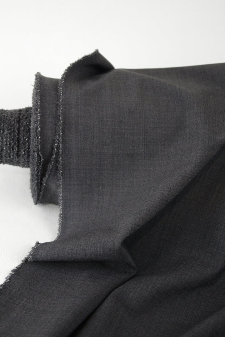 Hope - Stretch Wool Suiting | Graphite