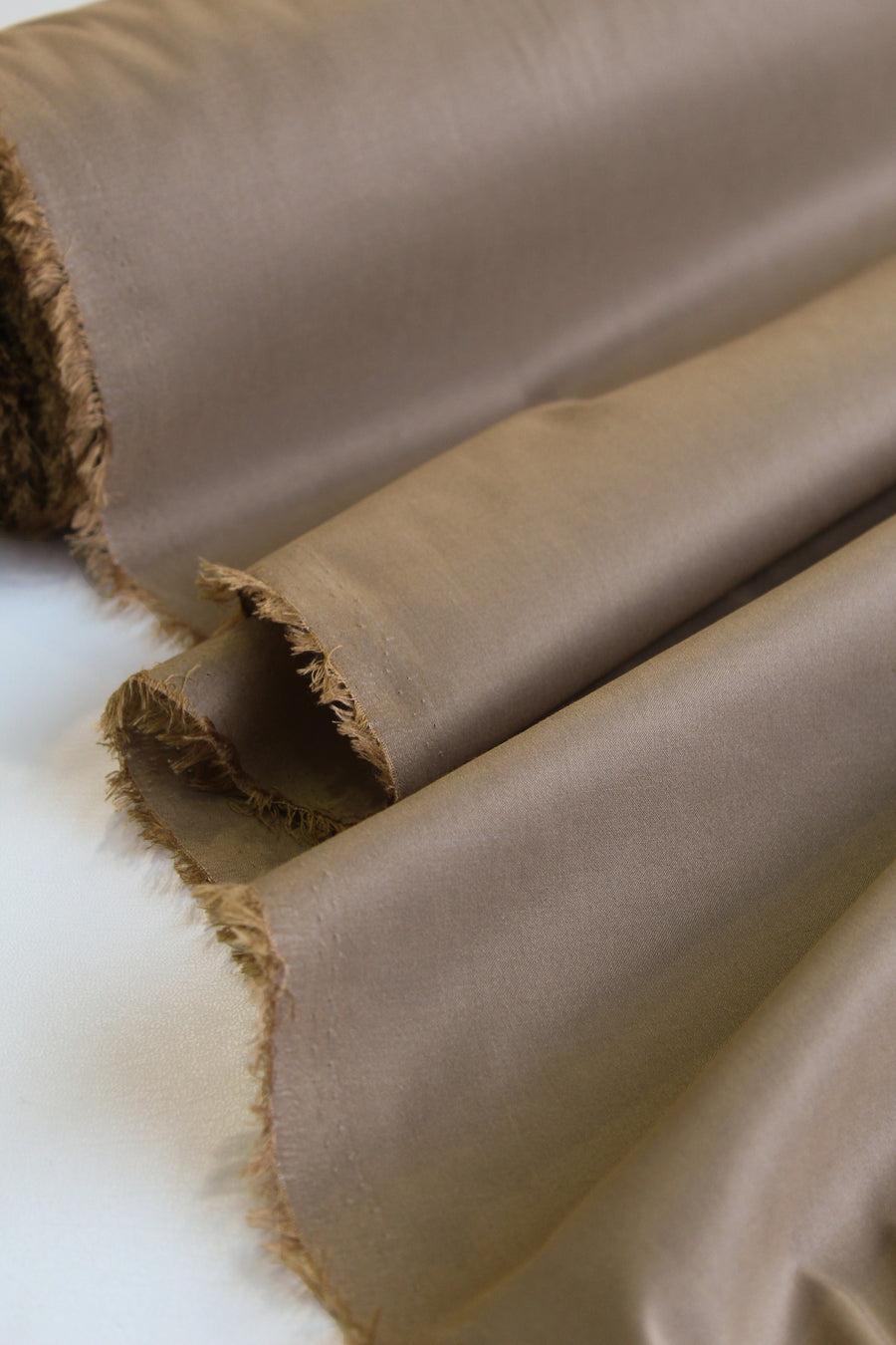 Wara - Silk Shirting | Toffee
