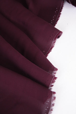 Italian Silk Georgette | Pinot Noir