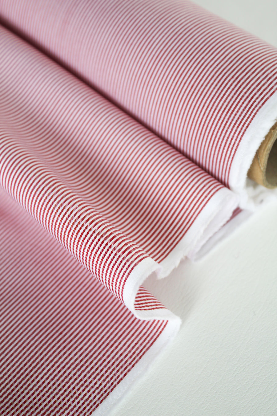 Tosca - Yarn Dyed Cotton Stripe | Brick