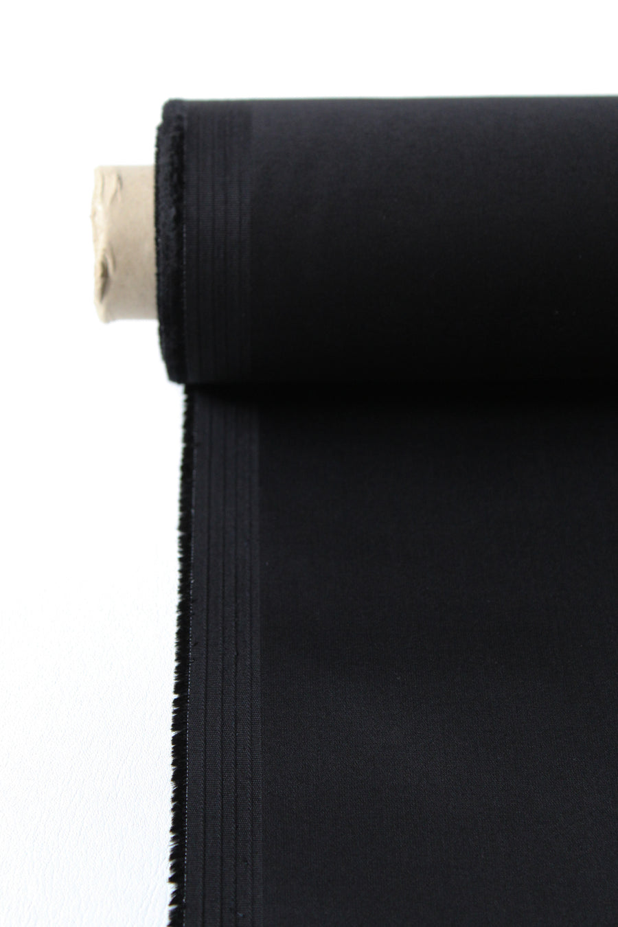Renzo - Double Woven Polished Cotton | Black