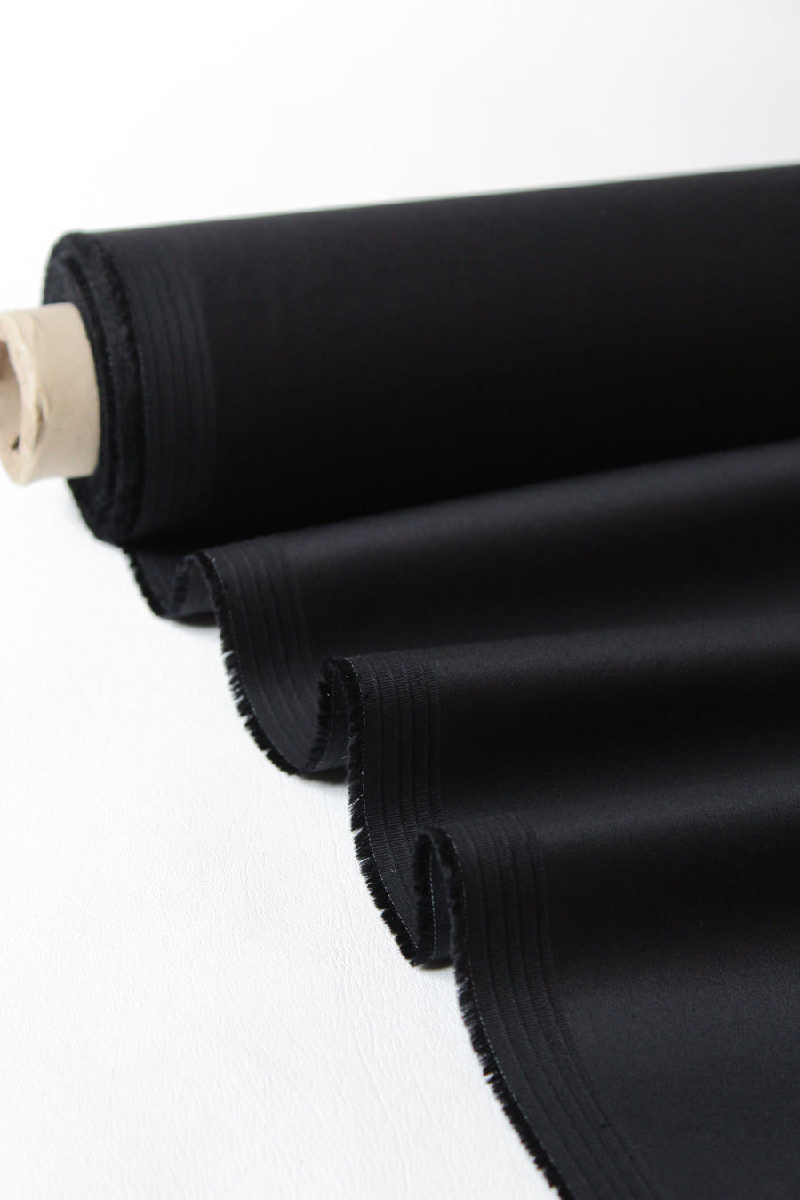 Renzo - Double Woven Polished Cotton | Black