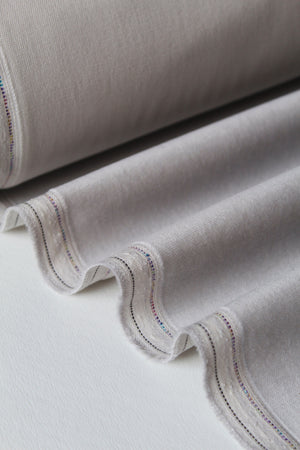 Swiss Cotton Velvet | Pebble