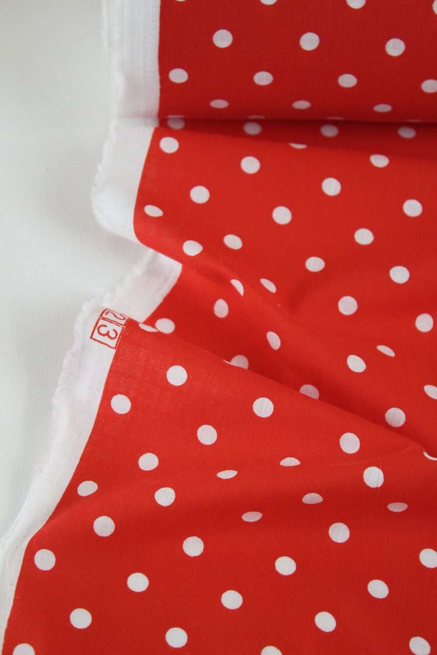 Mickey - Printed Linen | Scarlet