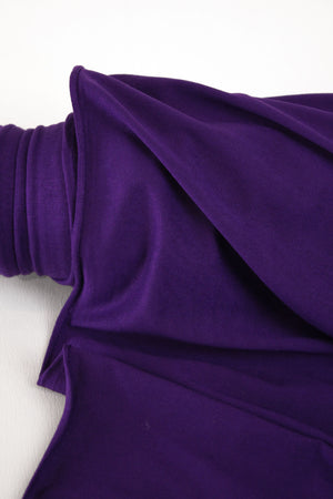 Angelique - Viscose Knit | Aubergine