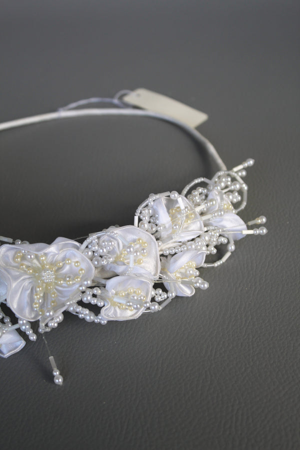 Vintage Bead Embellished Head Piece #7