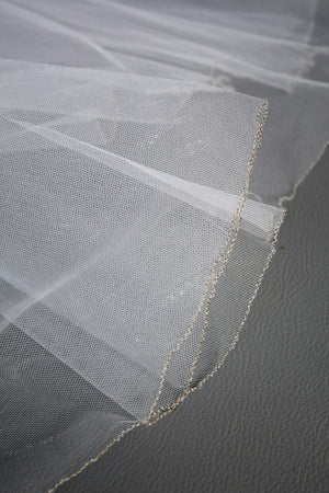 Vintage Tulle Veil | White #2