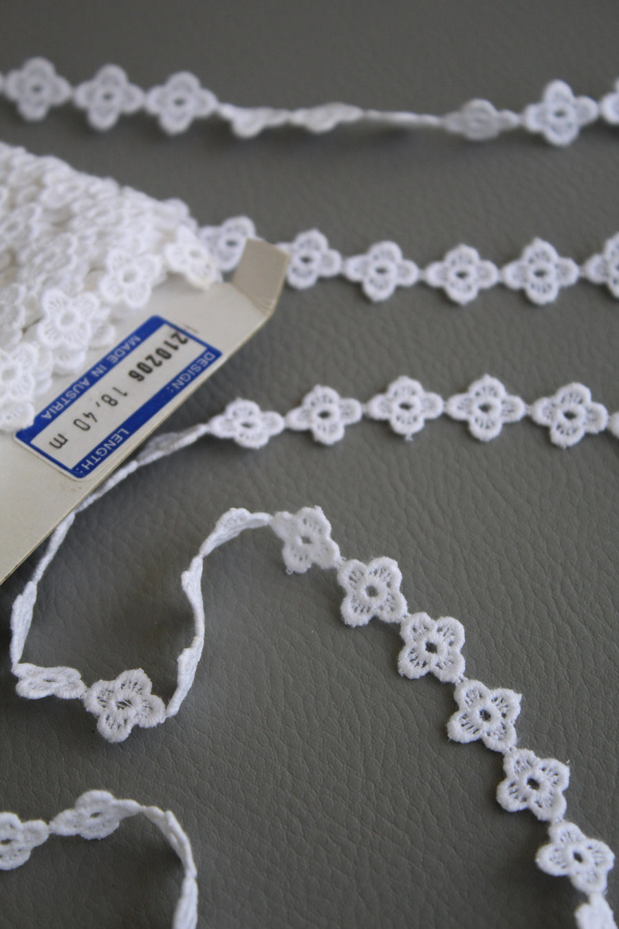 #29 Archival Austrian Guipure Lace - 1cm | White