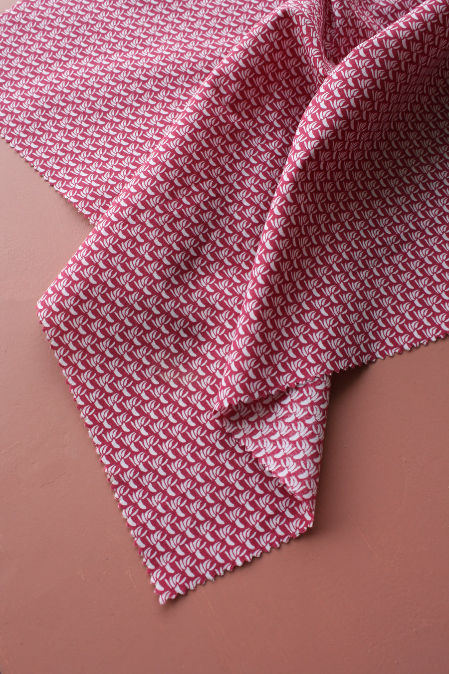 Valerie - Printed Cotton | Rosey Pink