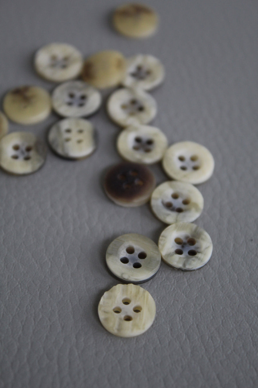 Matte Tortoise Shirt Buttons | 12MM
