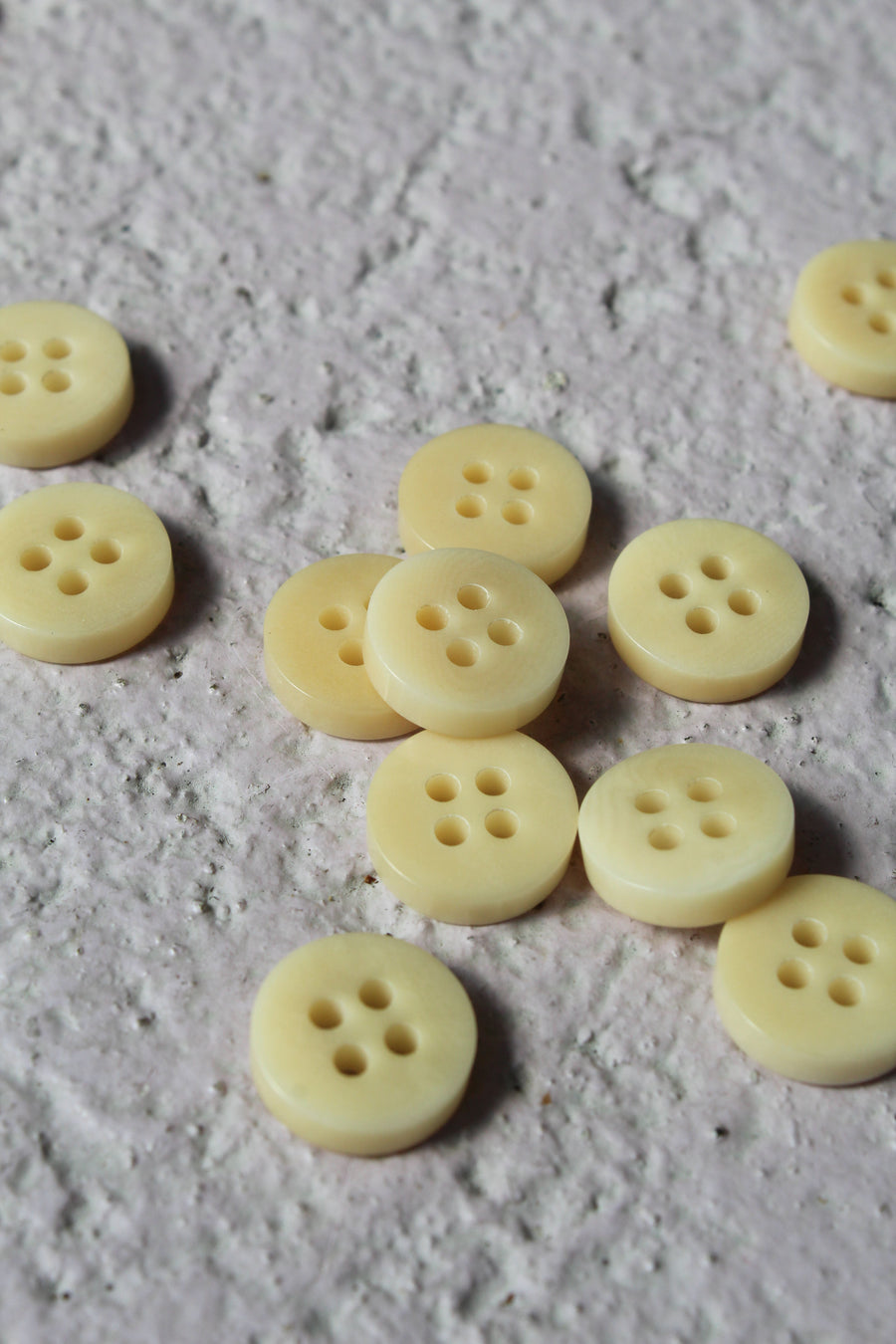 Italian Corozo Buttons #8 | Natural 12MM
