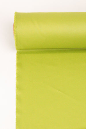 Mela - Liquid Finish Crepe Suiting | Lime