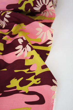 Flower Camo - Printed Polyester