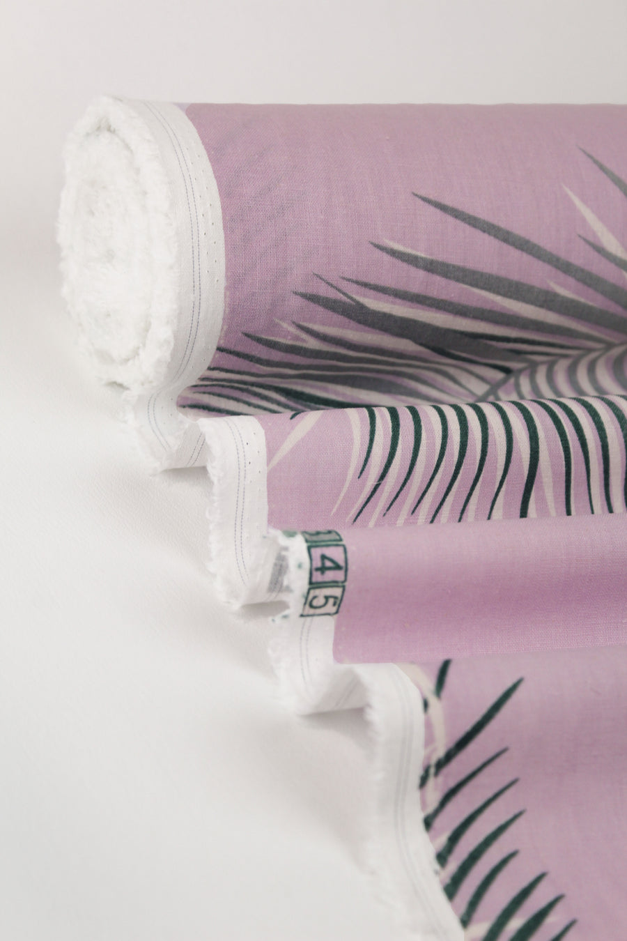 Wesley - Printed Linen | Lilac
