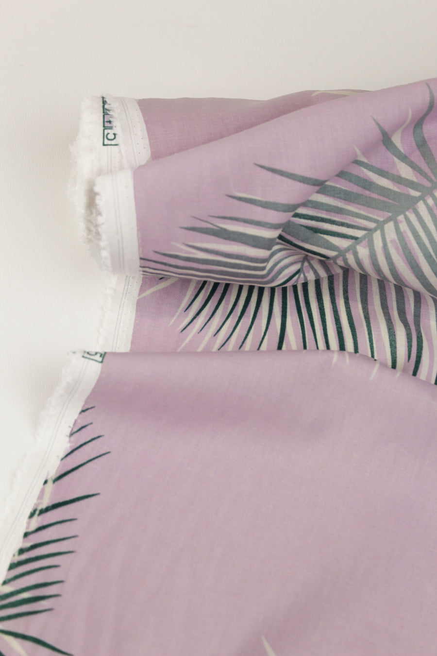 Wesley - Printed Linen | Lilac