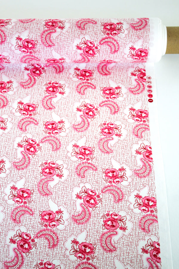 Riccardi - Printed Cotton | Carnation