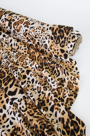 Pisticci - Printed Viscose | Toffee