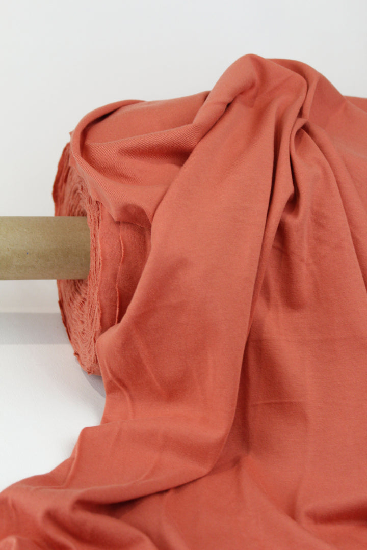 Raewyn - Soft Touch Cotton Jersey | Coral #5