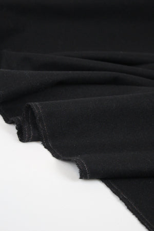 Pila  - Wool Flannel | Black