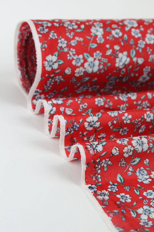 Kailua - Polyester Crepe de Chine | Apple