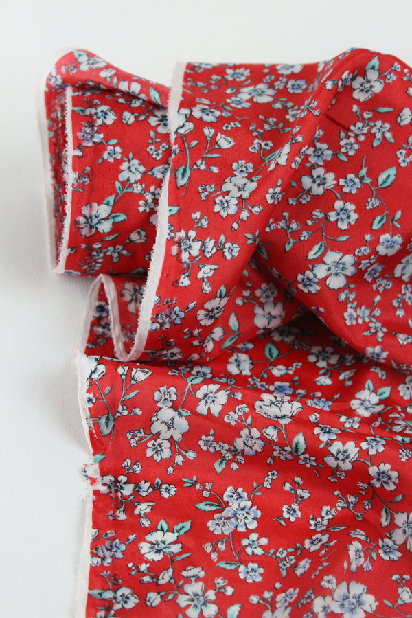 Kailua - Polyester Crepe de Chine | Apple