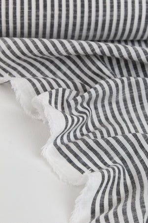 Wilbur - Organic Cotton Stripe | Graphite