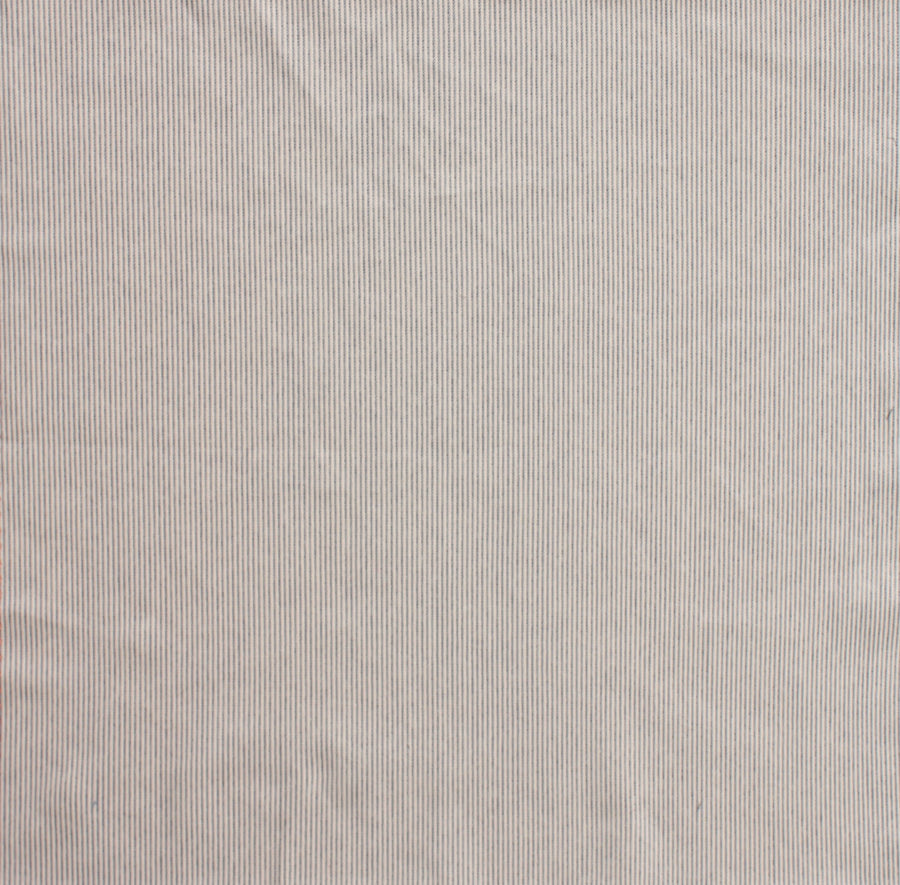 Gemma - Cotton Linen Stripe | Stone Blue