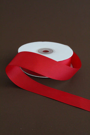 Grosgrain Ribbon - 25MM | Red