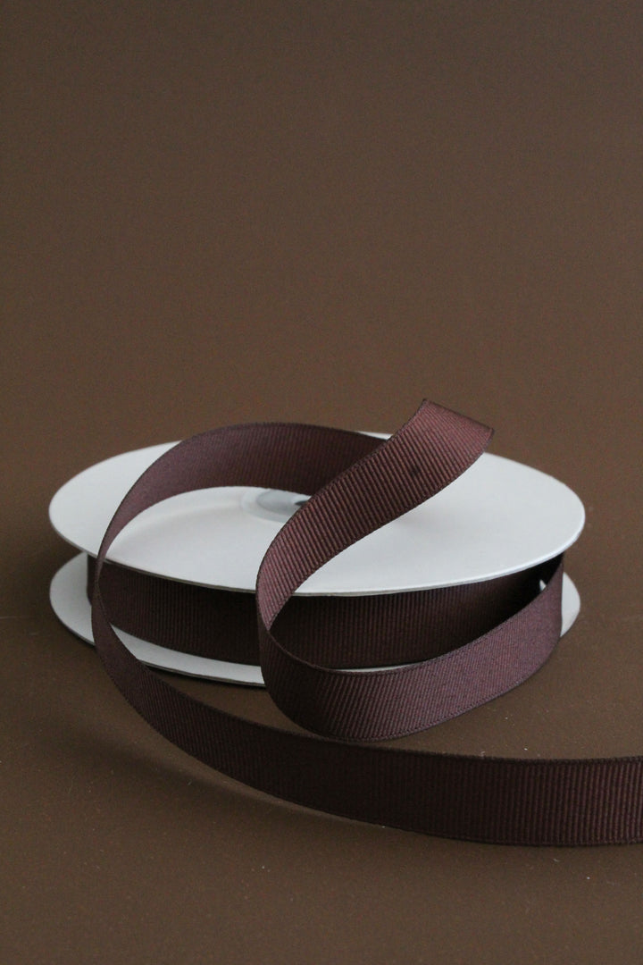 Grosgrain Ribbon - 15MM | Cocoa