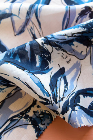 Georgio - Printed Cotton | Off White