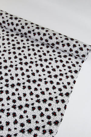 Daisy - Printed Viscose | Dalmatian