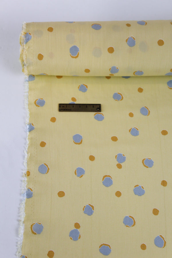 Pebbles - Printed Viscose | Banana