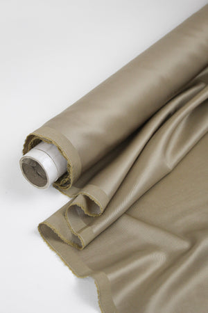 Gisele - Cotton Cupro Twill | Biscuit
