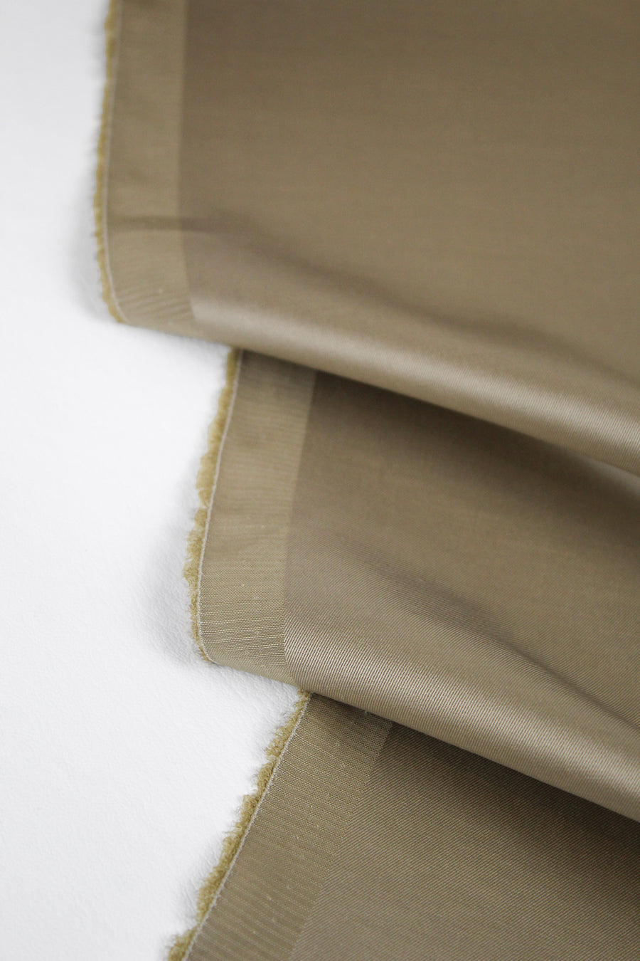 Gisele - Cotton Cupro Twill | Biscuit