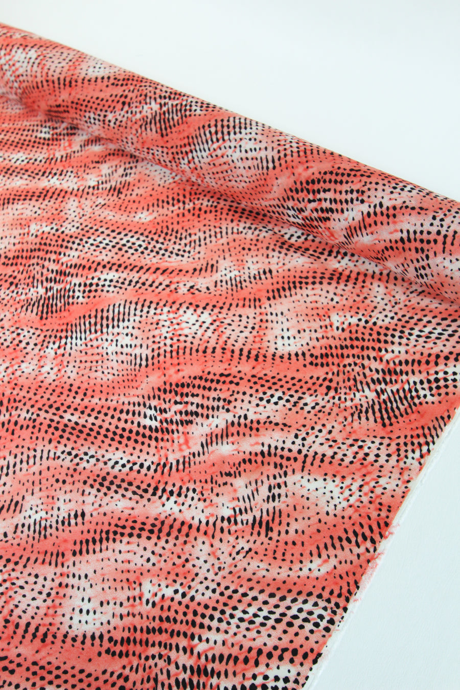 Fox - Italian Silk Linen | Strawberry