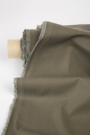 Ellis - Cotton Cupro Shirting | Military