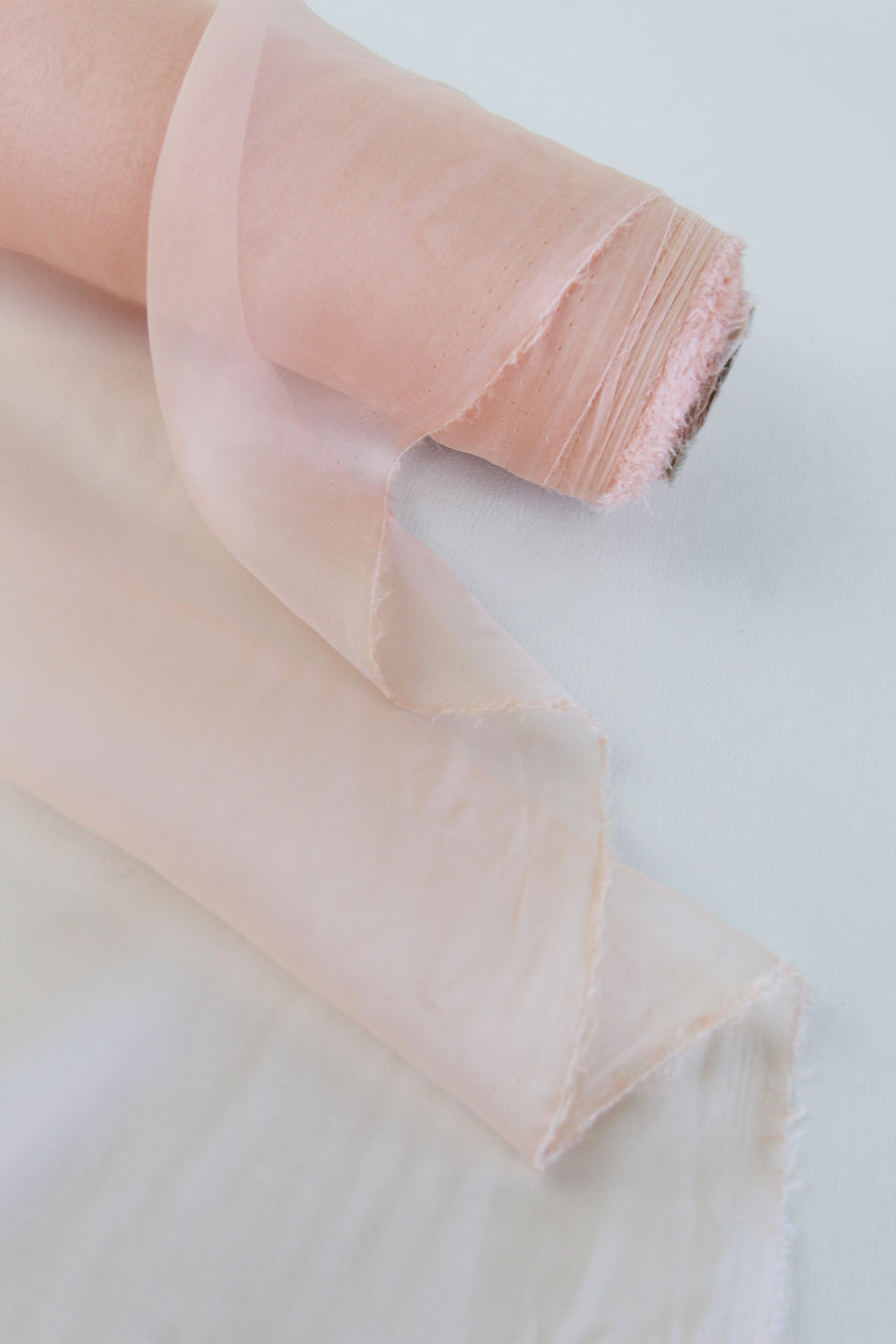Italian Silk Georgette | Peach