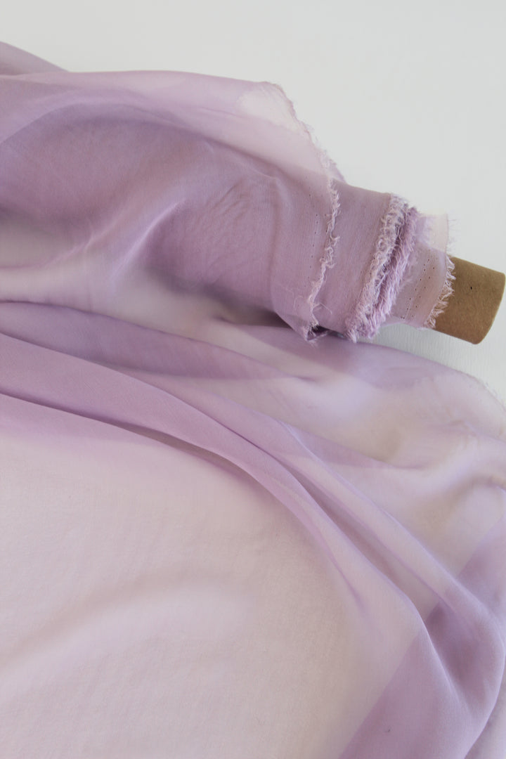 Italian Silk Georgette | Lilac