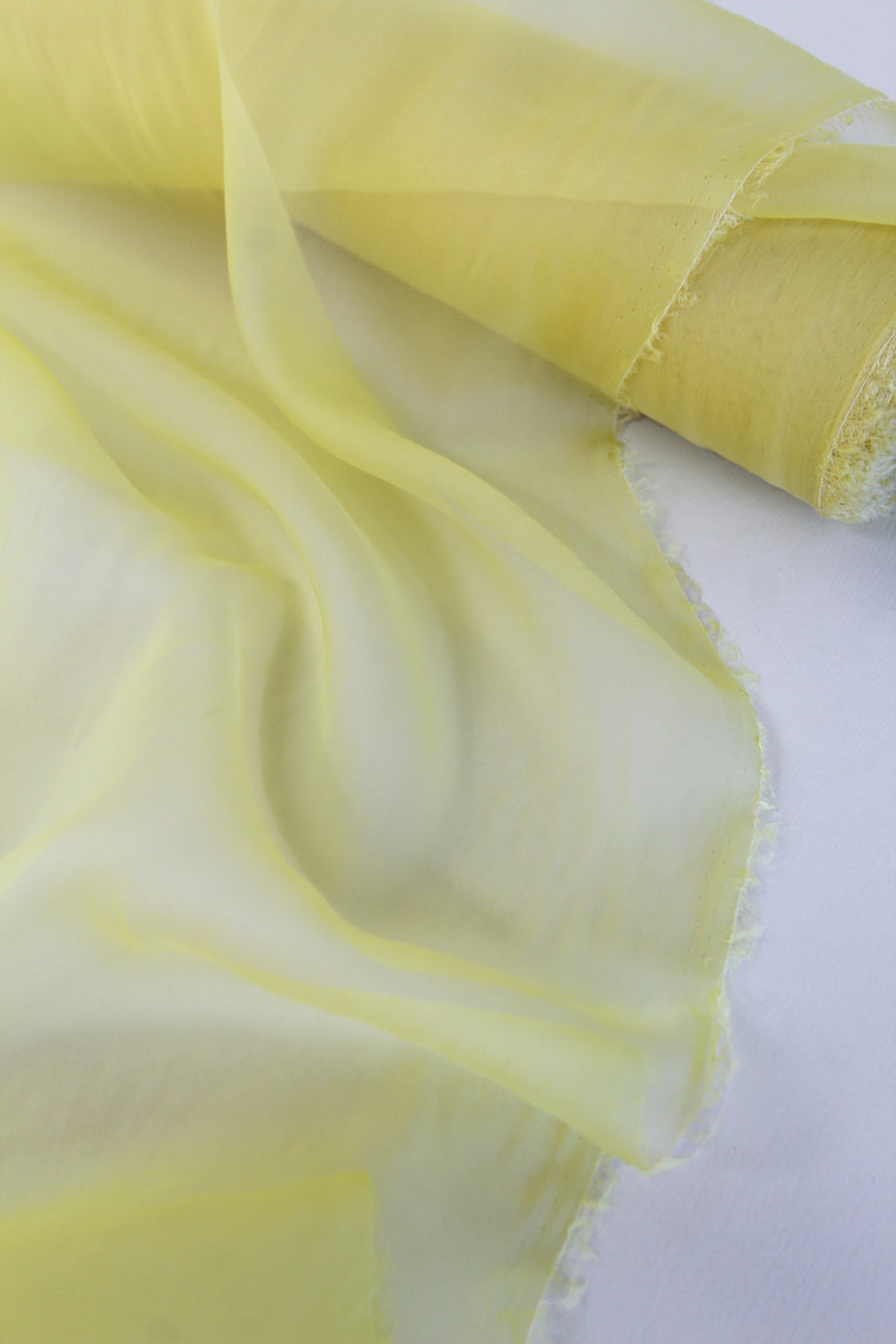 Italian Silk Georgette | Banana