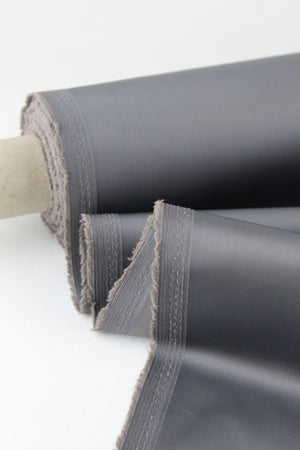 Nadine - Stretch Satin | Gunmetal