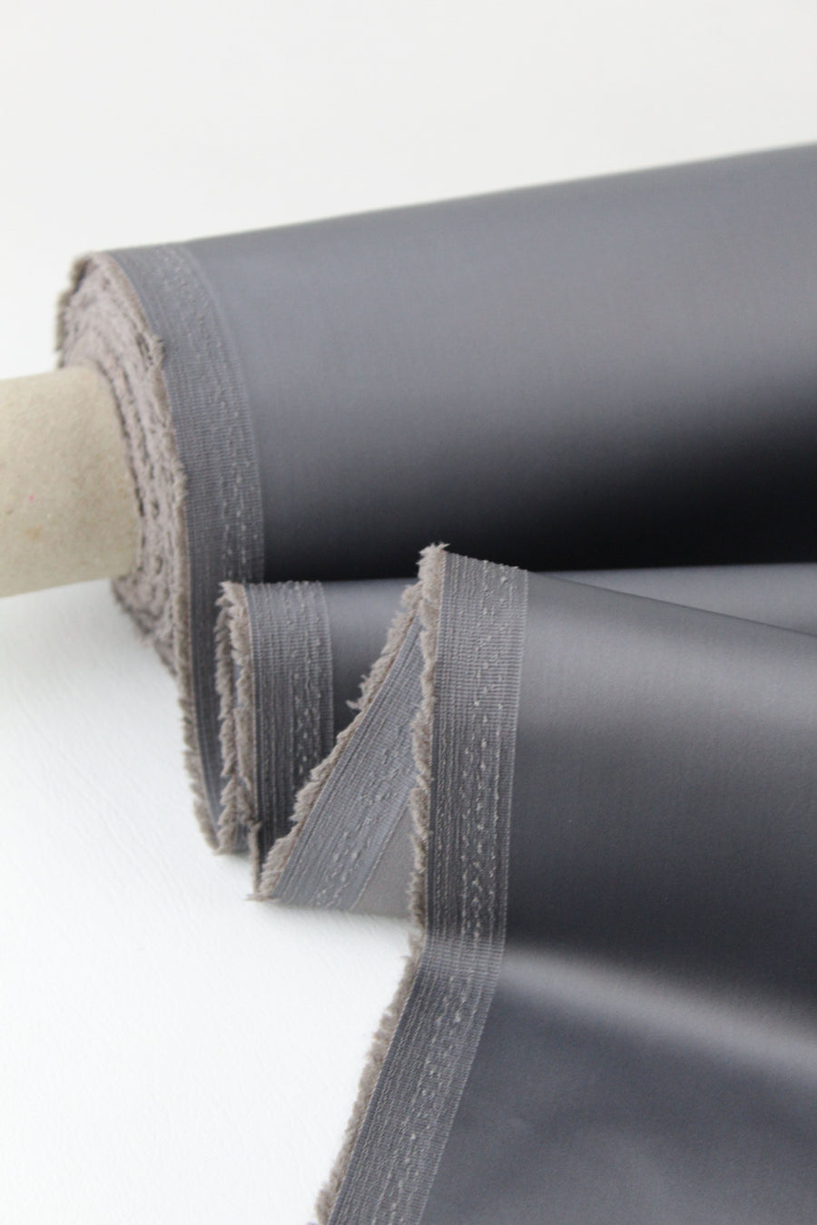 Nadine - Stretch Satin | Gunmetal