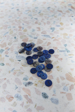 Dyed Agoya Shell Buttons | Cornflower 11MM