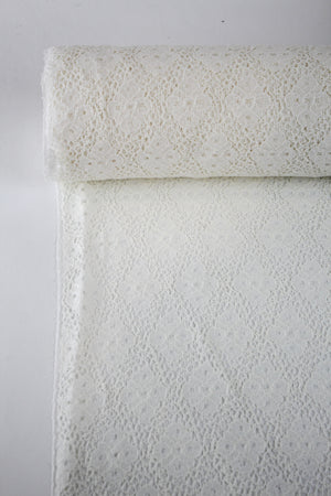 Raschel - Cotton Lace | Off White