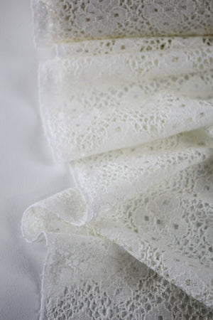 Raschel - Cotton Lace | Off White