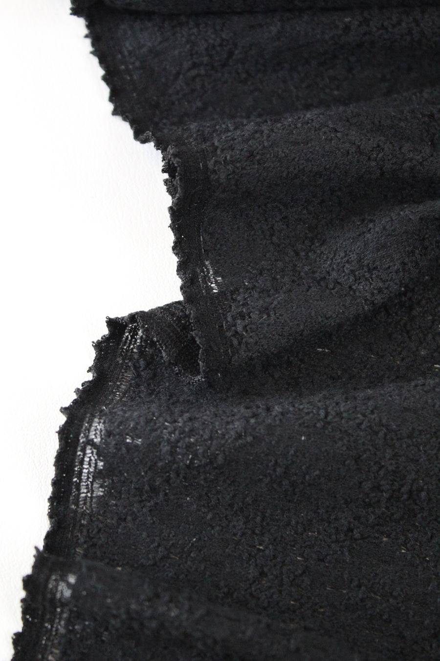 Raschel - Cotton Lace | Black