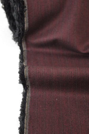 Kojima - Double Woven Suiting | Burgundy