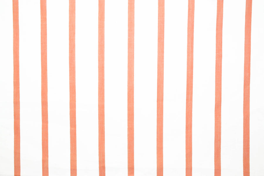 Amelie - Silk Cotton Stripe | Peach