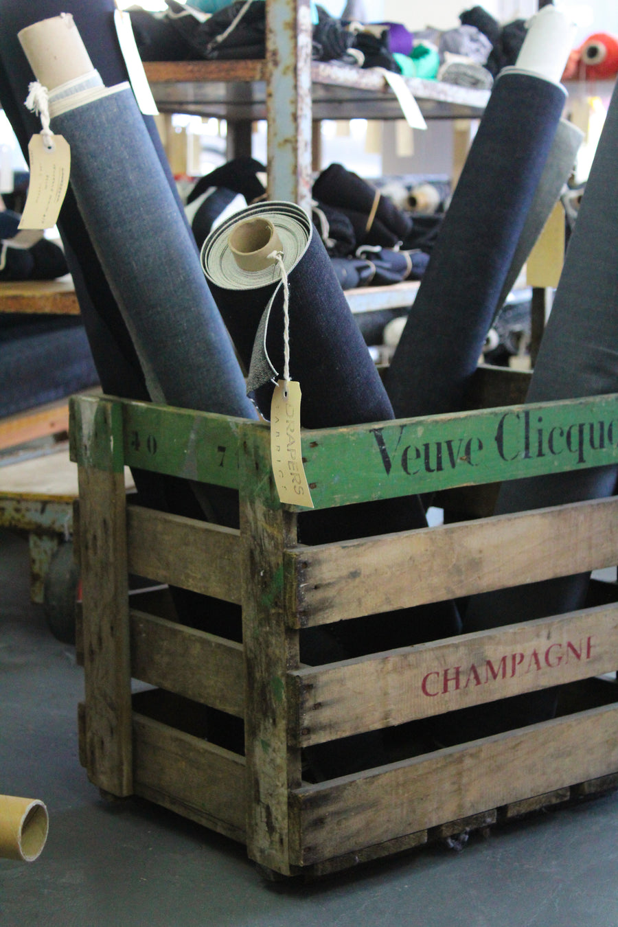 Veuve Clicquot Champagne Crate - Circa 1950s