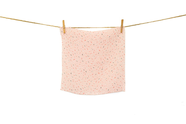 Peachy - Printed Rayon | Baby Pink